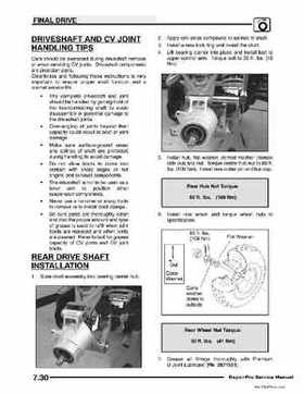 2004 Polaris Sportsman 600/700 Service Manual, Page 200