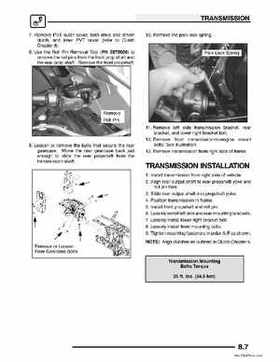 2004 Polaris Sportsman 600/700 Service Manual, Page 215