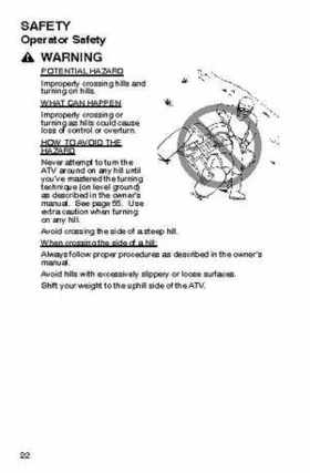 2006 Polaris ATV Trail Blazer Owners Manual, Page 25