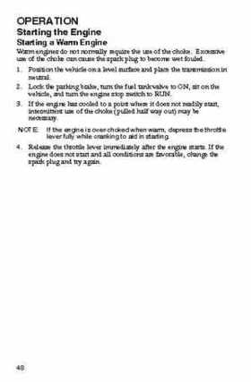 2006 Polaris ATV Trail Blazer Owners Manual, Page 51