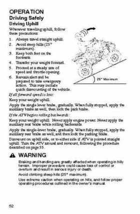 2006 Polaris ATV Trail Blazer Owners Manual, Page 55