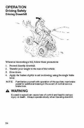 2006 Polaris ATV Trail Blazer Owners Manual, Page 57