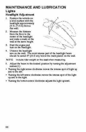 2006 Polaris ATV Trail Blazer Owners Manual, Page 91