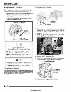 2007 Polaris Sportsman 700/800/800 X2 EFI Service Manual, Page 32