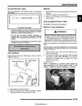 2007 Polaris Sportsman 700/800/800 X2 EFI Service Manual, Page 39