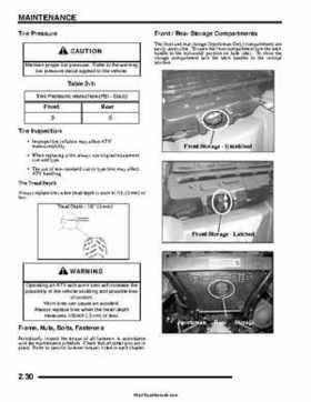 2007 Polaris Sportsman 700/800/800 X2 EFI Service Manual, Page 50