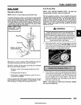 2007 Polaris Sportsman 700/800/800 X2 EFI Service Manual, Page 125