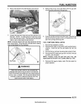 2007 Polaris Sportsman 700/800/800 X2 EFI Service Manual, Page 127