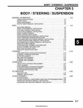 2007 Polaris Sportsman 700/800/800 X2 EFI Service Manual, Page 141