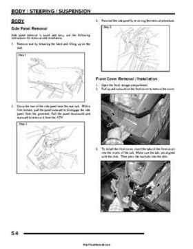 2007 Polaris Sportsman 700/800/800 X2 EFI Service Manual, Page 144