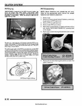 2007 Polaris Sportsman 700/800/800 X2 EFI Service Manual, Page 180