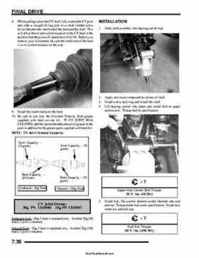 2007 Polaris Sportsman 700/800/800 X2 EFI Service Manual, Page 246