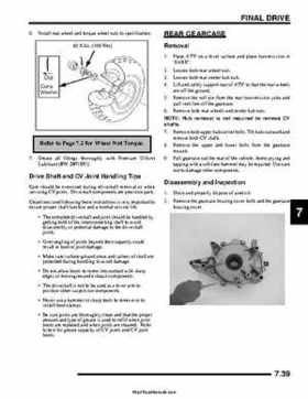 2007 Polaris Sportsman 700/800/800 X2 EFI Service Manual, Page 247