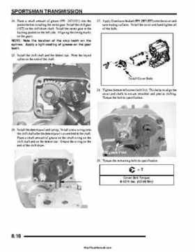 2007 Polaris Sportsman 700/800/800 X2 EFI Service Manual, Page 268