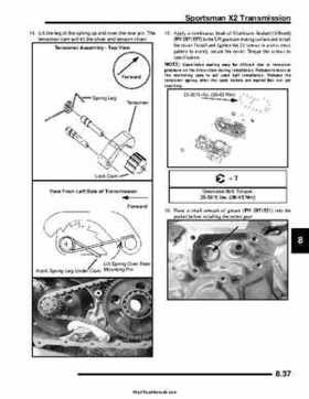 2007 Polaris Sportsman 700/800/800 X2 EFI Service Manual, Page 289