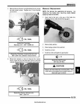 2007 Polaris Sportsman 700/800/800 X2 EFI Service Manual, Page 303