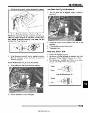2007 Polaris Sportsman 700/800/800 X2 EFI Service Manual, Page 349