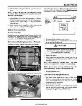 2007 Polaris Sportsman 700/800/800 X2 EFI Service Manual, Page 367