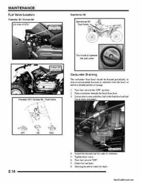 2008 Polaris ATV Predator 50, Sportsman Outlaw 90 Service Manual, Page 26