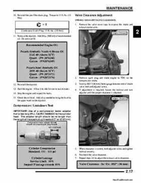 2008 Polaris ATV Predator 50, Sportsman Outlaw 90 Service Manual, Page 29