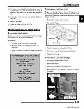 2008 Polaris ATV Predator 50, Sportsman Outlaw 90 Service Manual, Page 31