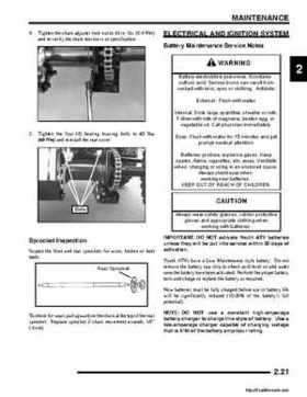 2008 Polaris ATV Predator 50, Sportsman Outlaw 90 Service Manual, Page 33