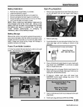 2008 Polaris ATV Predator 50, Sportsman Outlaw 90 Service Manual, Page 35