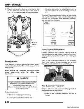 2008 Polaris ATV Predator 50, Sportsman Outlaw 90 Service Manual, Page 38