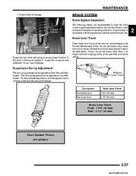 2008 Polaris ATV Predator 50, Sportsman Outlaw 90 Service Manual, Page 39