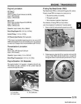 2008 Polaris ATV Predator 50, Sportsman Outlaw 90 Service Manual, Page 55