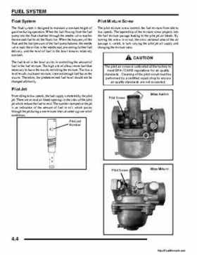 2008 Polaris ATV Predator 50, Sportsman Outlaw 90 Service Manual, Page 92
