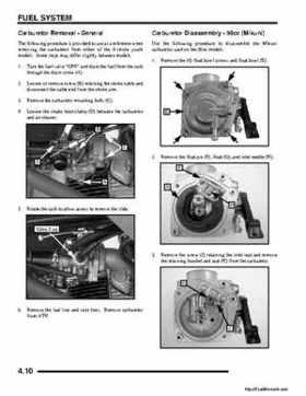 2008 Polaris ATV Predator 50, Sportsman Outlaw 90 Service Manual, Page 98