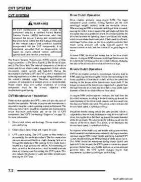 2008 Polaris ATV Predator 50, Sportsman Outlaw 90 Service Manual, Page 140