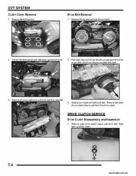 2008 Polaris ATV Predator 50, Sportsman Outlaw 90 Service Manual, Page 142