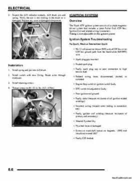2008 Polaris ATV Predator 50, Sportsman Outlaw 90 Service Manual, Page 156