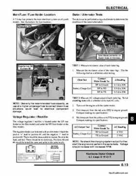 2008 Polaris ATV Predator 50, Sportsman Outlaw 90 Service Manual, Page 161