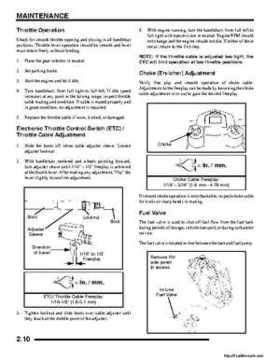 2008 Polaris ATV Sportsman 300 400 H.O. Service Manual, Page 20