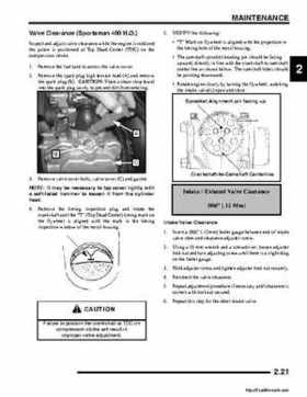 2008 Polaris ATV Sportsman 300 400 H.O. Service Manual, Page 31