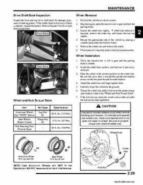 2008 Polaris ATV Sportsman 300 400 H.O. Service Manual, Page 39