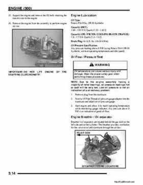 2008 Polaris ATV Sportsman 300 400 H.O. Service Manual, Page 60