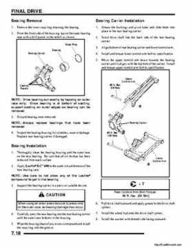2008 Polaris ATV Sportsman 300 400 H.O. Service Manual, Page 164