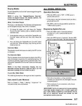 2008 Polaris ATV Sportsman 300 400 H.O. Service Manual, Page 193