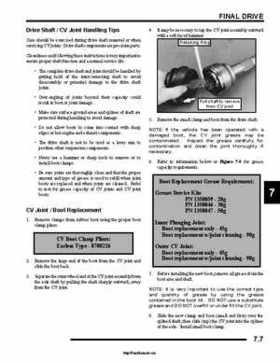 2008 Polaris Ranger RZR Service Manual, Page 203