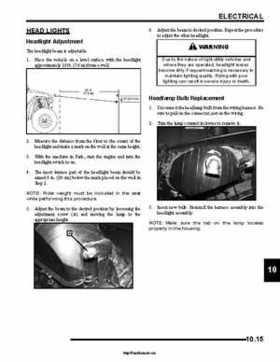 2008 Polaris Ranger RZR Service Manual, Page 288