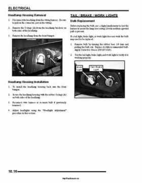 2008 Polaris Ranger RZR Service Manual, Page 289