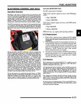 2008 Polaris Sportsman 500 EFI/X2/Touring/500 H.O. Service Manual, Page 127