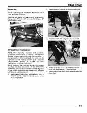 2008 Polaris Sportsman 500 EFI/X2/Touring/500 H.O. Service Manual, Page 243