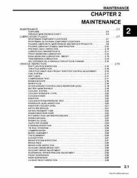 2008 Polaris Sportsman 700/800/700 X2 EFI Service Manual, Page 15
