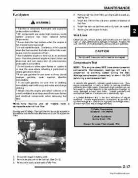 2008 Polaris Sportsman 700/800/700 X2 EFI Service Manual, Page 31