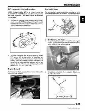 2008 Polaris Sportsman 700/800/700 X2 EFI Service Manual, Page 37